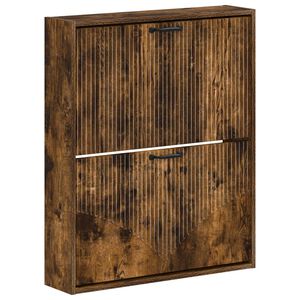 vidaXL Seinale kinnitatav jalan&otilde;ude kapp HOORN 71 x 17 x 86 cm