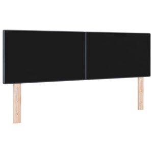vidaXL Peats peaga Tumehall 160 cm Kunstnahk