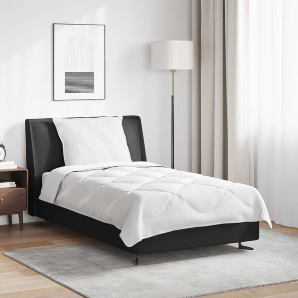 vidaXL K&otilde;ikide aastaaegade sulepehme padjaga 2 pcs Valge Mikrofiiber