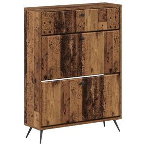 vidaXL Kinga kapp BREDA 78 x 24 x 103 cm Tehispuit Vana puit