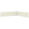 vidaXL lahtit&otilde;mmatav terrassi k&uuml;lgsein, 170 x 1200 cm, kreemjas