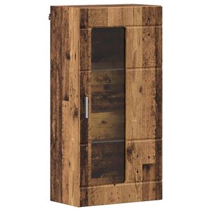 vidaXL Puidust kapp ladustamisega Vana puit 50 x 29 x 100 cm Tehispuit