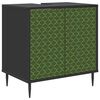 vidaXL Vannitoa kapp GELEEN Must tamm 60 x 40 x 61 cm Tehispuit