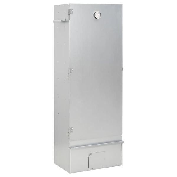 vidaXL BBQ suitsuahi koos k&uuml;lmsuitsu generaatoriga, tsingitud teras