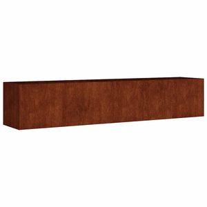 vidaXL taimekast, 200 x 40 x 40 cm, Corten-teras