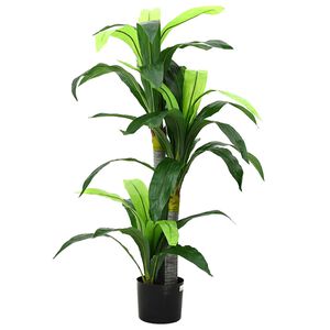 vidaXL Kunstlik Dracaena Tree 36 Lehed 120 cm Roheline