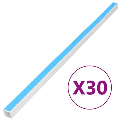 vidaXL kaablikanal iseliimuv 30x20 mm 30 m PVC