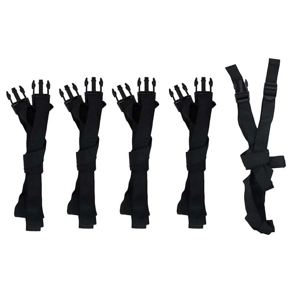 vidaXL paadikate, sinine, 620x214x40 cm