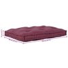 vidaXL Modulaarne diivan Bordeaux 120 x 80 x 12 cm kangas