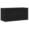 vidaXL Salvestuskarp Must tamm 100 x 42 x 46 cm Tehispuit