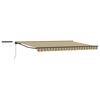 vidaXL Elektriline L&uuml;kandvarikatus 4,5 &times; 3,5 m Pol&uuml;ester PU-kattega
