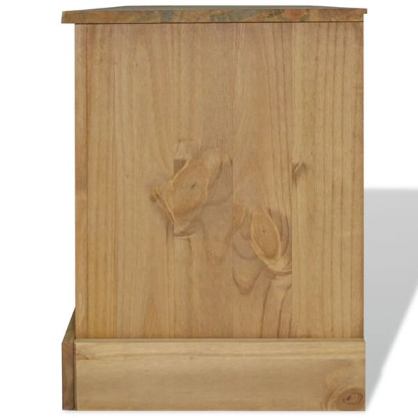 vidaXLi Mehhiko "Corona" stiilis telerikapp 120 x 40 x 52 cm m&auml;nnipuit