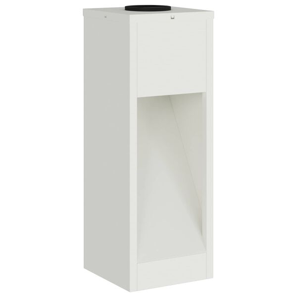 vidaXL P&auml;ikese Led Rada Valgus 2 pcs Valge K&uuml;lmvaltsitud teras