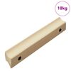 vidaXL Sirge k&auml;epide 587 pcs Looduslik puiduv&auml;rv 130 x 25 x 30 mm