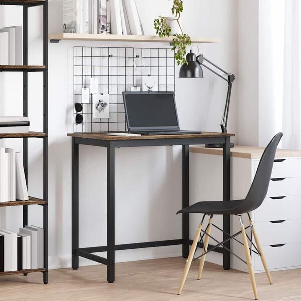 vidaXL laud Suitsetatud tamm 100 x 50 x 76,5 cm