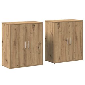 vidaXL K&otilde;ide 2 pcs K&auml;sit&ouml;&ouml;puu 60 x 31 x 70 cm Tehispuit