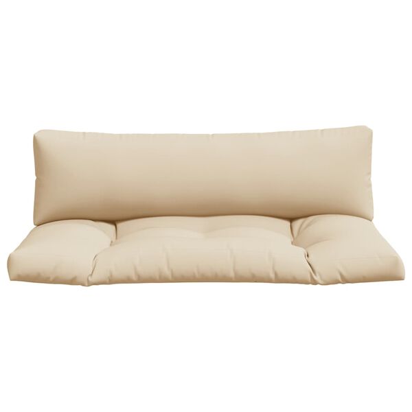 vidaXL euroaluse istmepadjad 2 tk, beež, kangas