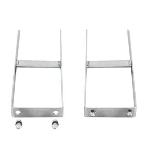 vidaXL aia maavaiad 2 tk, WPC aiale, teras, 40 cm