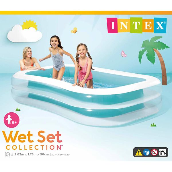 Intex Swim Center perebassein, 262 x 175 x 56 cm