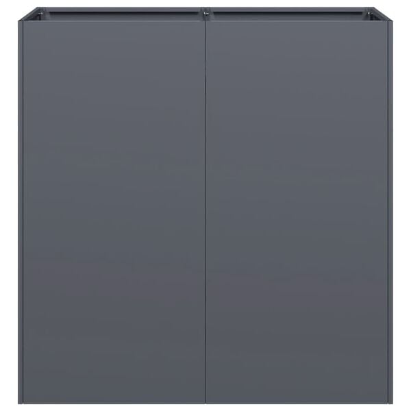 vidaXL taimekast, antratsiithall, 80x40x80 cm, k&uuml;lmvalts teras