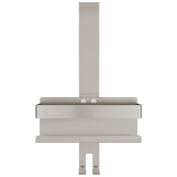 vidaXL riputatav duširiiul, harjatud viimistlusega roostevaba teras