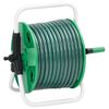 vidaXL eraldiseisev roheline voolikurull 20 m voolikuga, PVC