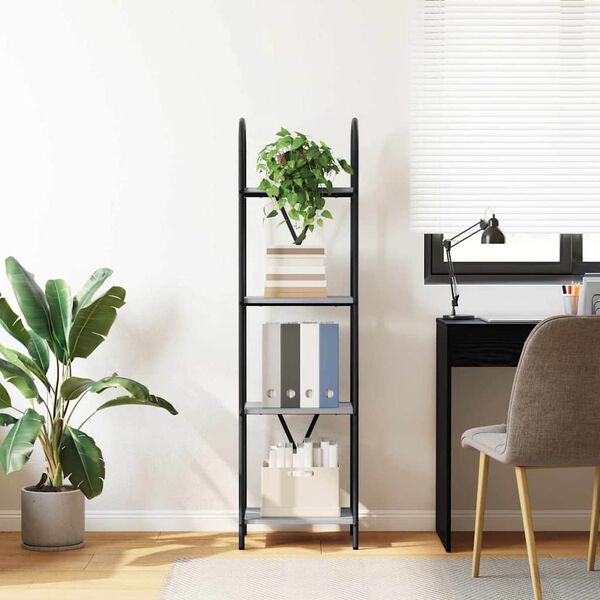 vidaXL Raamatukapp Hall Sonoma 40 x 30 x 146 cm Tehispuit