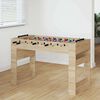 vidaXL Foosball laud Sonoma tamm 125 x 60,5 x 80 cm Tehispuit