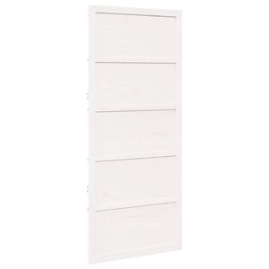 vidaXL K&uuml;&uuml;niuks Valge 100 x 2,5 x 208 cm Toekas m&auml;nnipuit