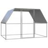 vidaXL kanapuur, h&otilde;bedane ja hall, 3 x 2 x 2 m, tsingitud teras