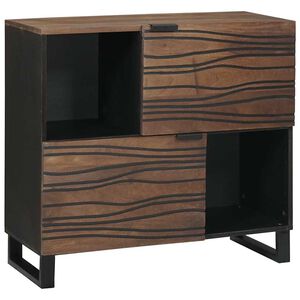 vidaXL Kummut Pruun 80 x 33 x 75 cm mangopuit