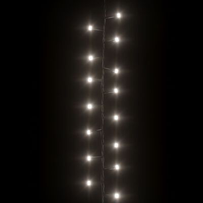 vidaXL LED-valgusriba, 2000 LEDi, külm valge, 45 m, PVC