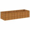 vidaXL taimekast, 290 x 100 x 69 cm, Corten-teras