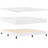 vidaXL Karbi vedrumadrats madratsiga Valge 180 x 200 cm Kunstnahk
