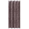 vidaXL Satiinist kardinad kardinatega 2 pcs Pruun 260 x 140 cm Samet