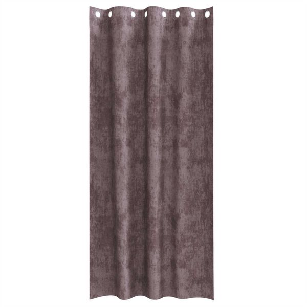 vidaXL Satiinist kardinad kardinatega 2 pcs Pruun 260 x 140 cm Samet