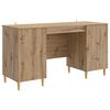 vidaXL Laud Artisan tamm Tehispuit 142,5 x 50 x 75 cm