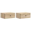 vidaXL Seinale kinnitatav &ouml;&ouml;tis 2 pcs Sonoma tamm 49 x 34,5 x 20 cm