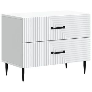 vidaXL &Ouml;&ouml;lambi kapp sahtliga Valge 62 x 34,5 x 47,5 cm Tehispuit