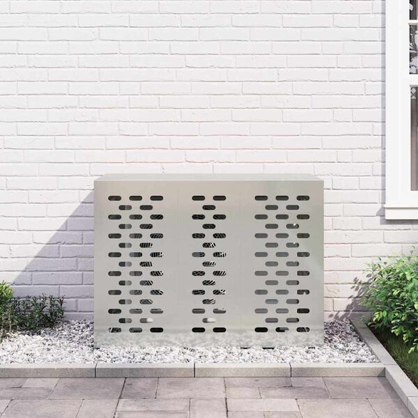 vidaXL Kliimaseadmest kaitsev kate H&otilde;bedane 110 x 50 x 80 cm