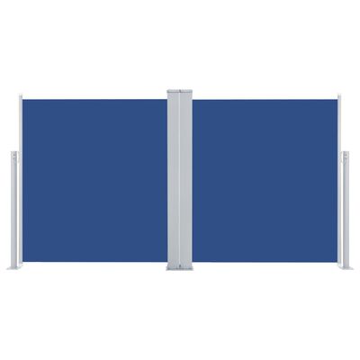 vidaXL lahtitõmmatav külgsein, sinine, 100 x 600 cm