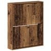 vidaXL Seinale kinnitatav jalan&otilde;ude kapp EDE 71 x 17 x 86 cm Tehispuit