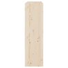 vidaXL raamaturiiul/ruumijagaja, 80 x 30 x 103,5 cm, täismännipuit