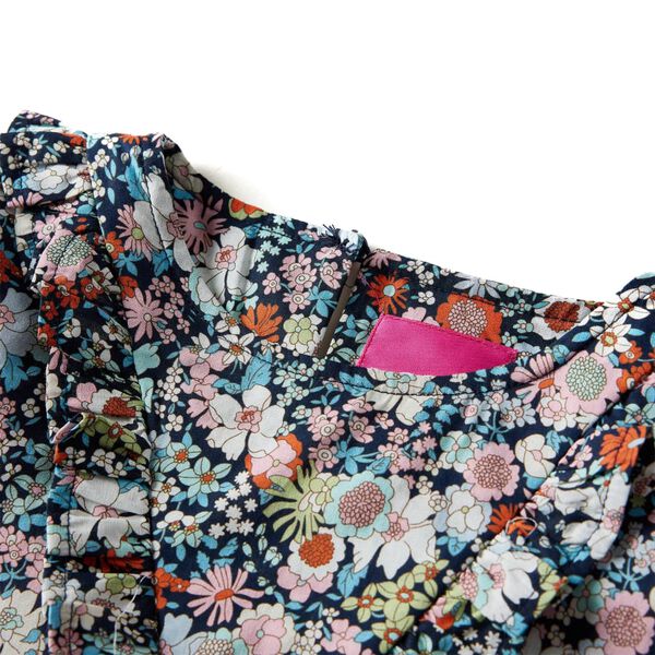 Pikkade varrukatega lastesärk, tumesinine, 92