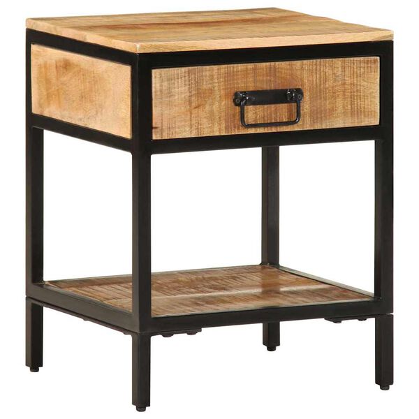 vidaXL Öölambi kapp sahtliga Pruun 40 x 35 x 50 cm Mangopuit