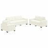 vidaXL Diivanikomplekt 3 pcs cream 221 x 80 x 80 cm Samet