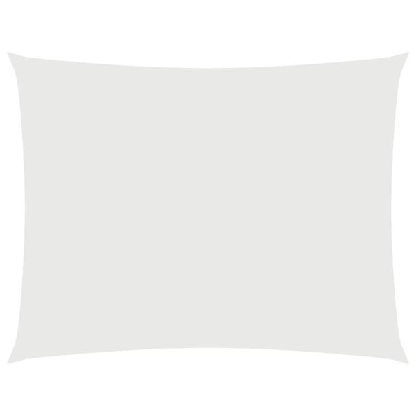 vidaXL oxford-kangast p&auml;ikesepuri, ristk&uuml;likukujuline, 2 x 3 m, valge