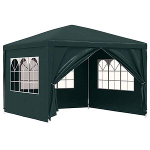 vidaXL peotelk 3 x 3 m, roheline