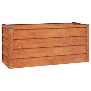 vidaXL taimekast, rooste, 100x40x45 cm, Corten-teras