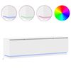 vidaXL LED-valgustusega TV-kapp Valge 180 x 38 x 49 cm Tehispuit